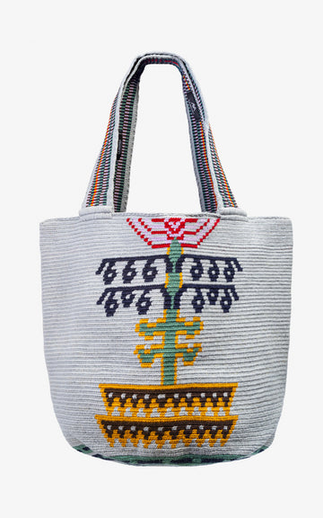 TOTEM WAYUU FLOR DEL MAR GRIS