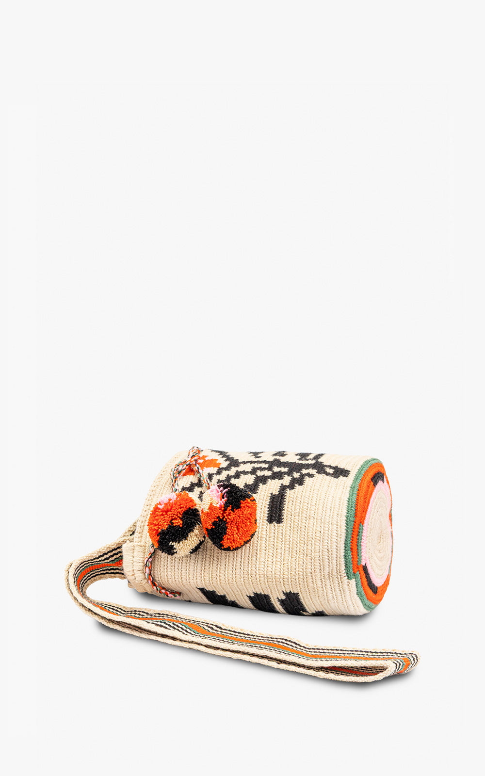 BOLSO WAYUU PEQUEÑO FLOR NOIR