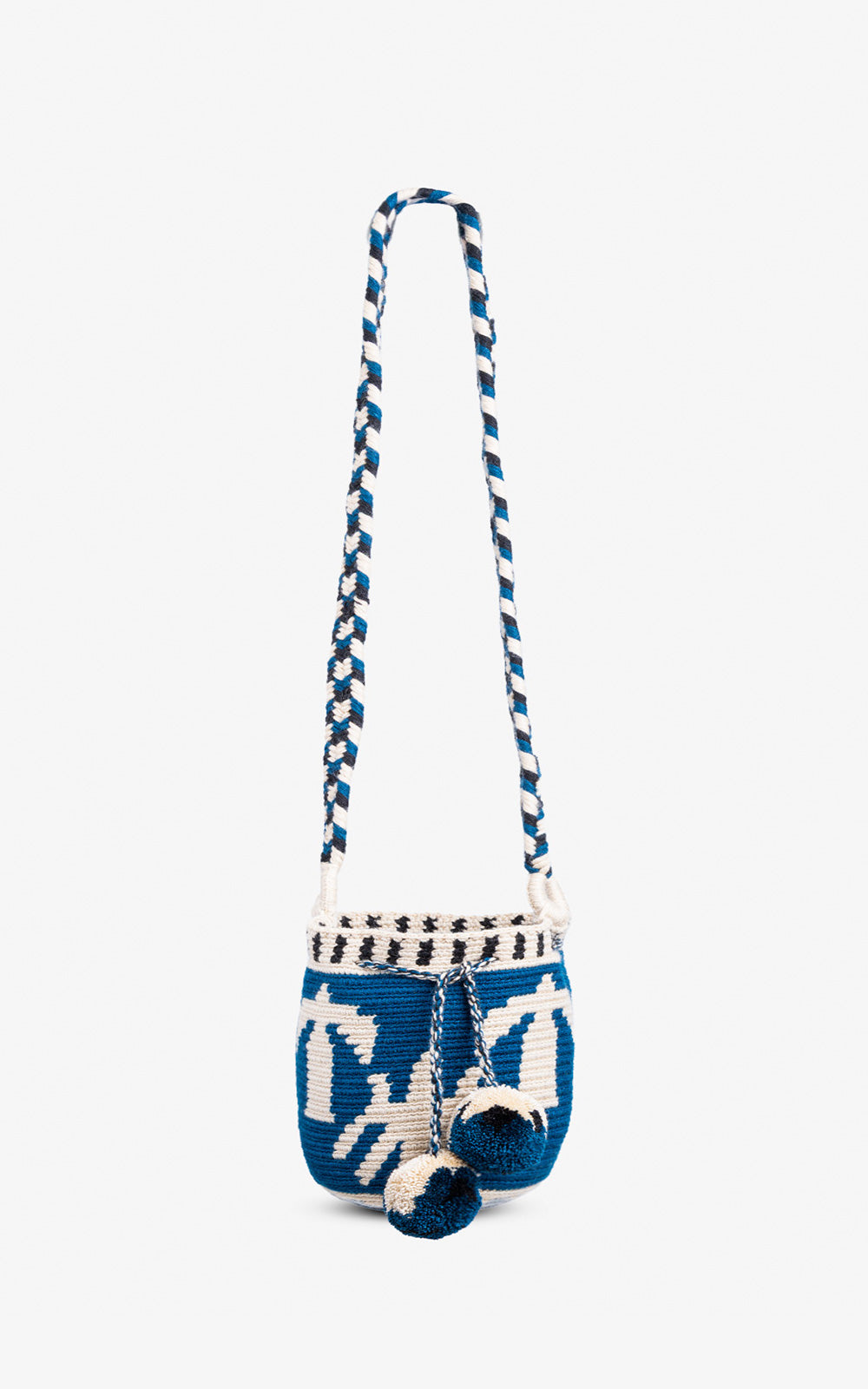 SMALL WAYUU FREEDOM BLUE ASA TRENZADA