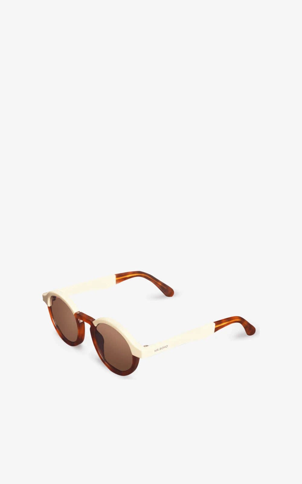 Gafas Dalston Cream Leo - oblicua