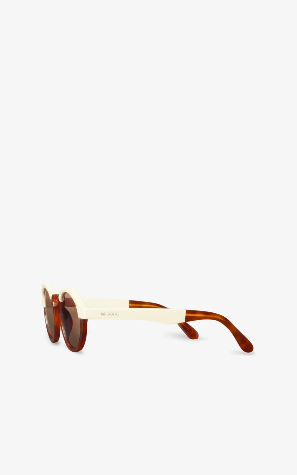 Gafas Dalston Cream Leo - lateral