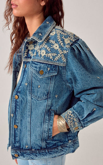 JACKET LORETTA BLUE HAZE