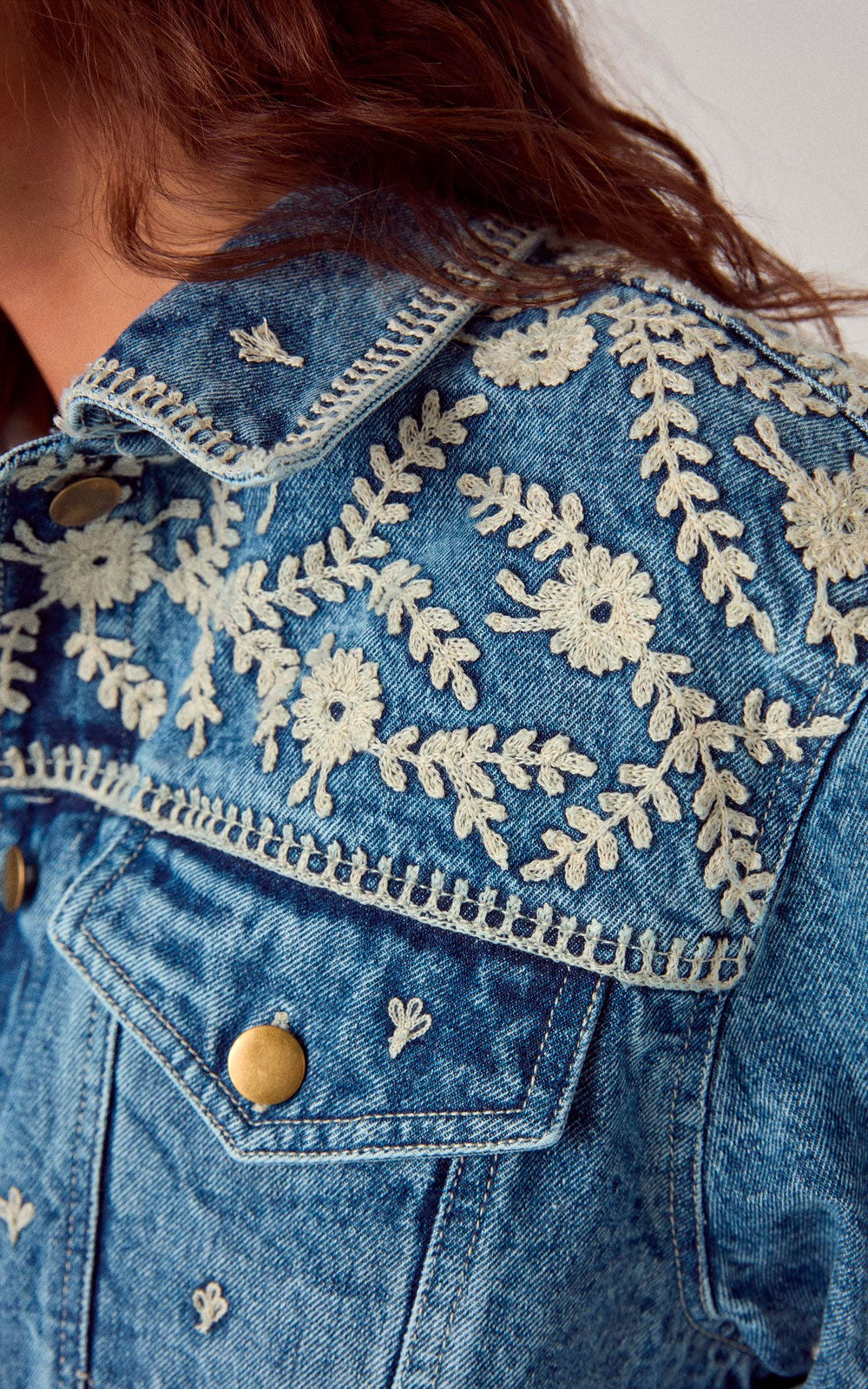 JACKET LORETTA BLUE HAZE