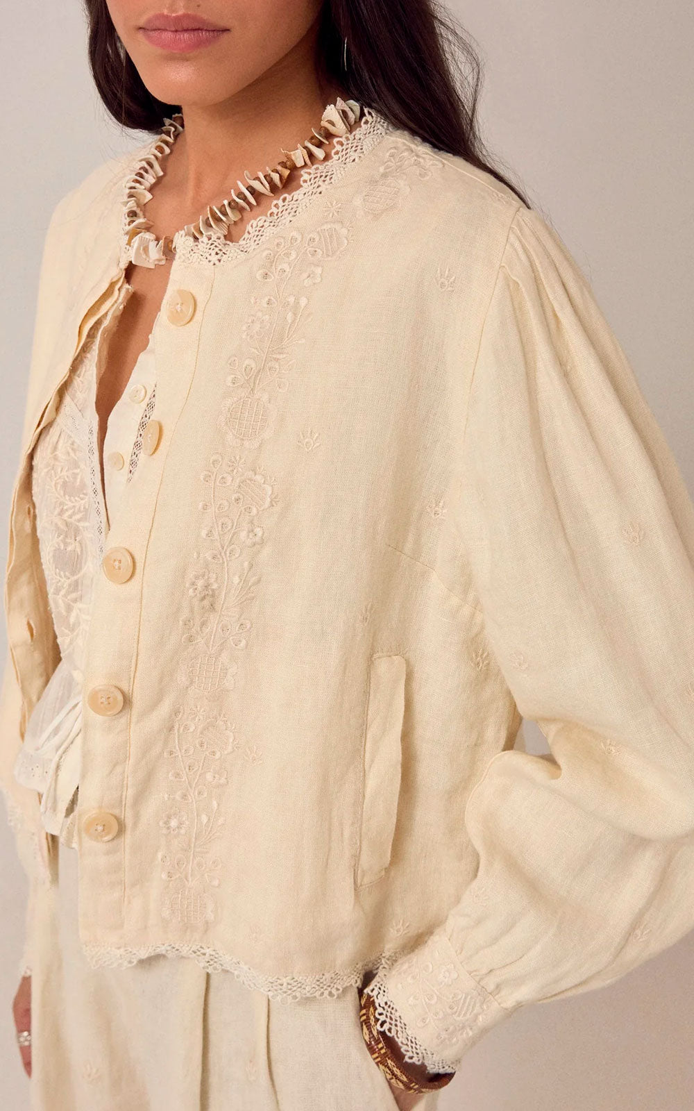 JACKET OTHELLO IVORY