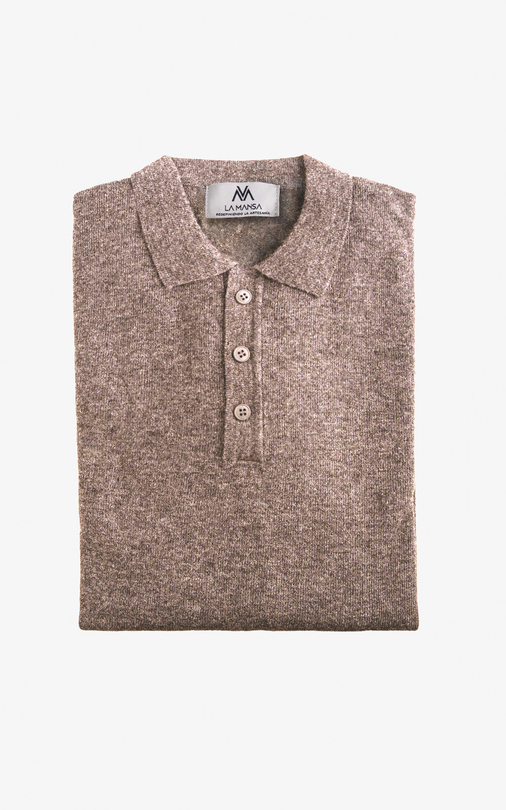 JERSEY POLO PUNTO BEIGE