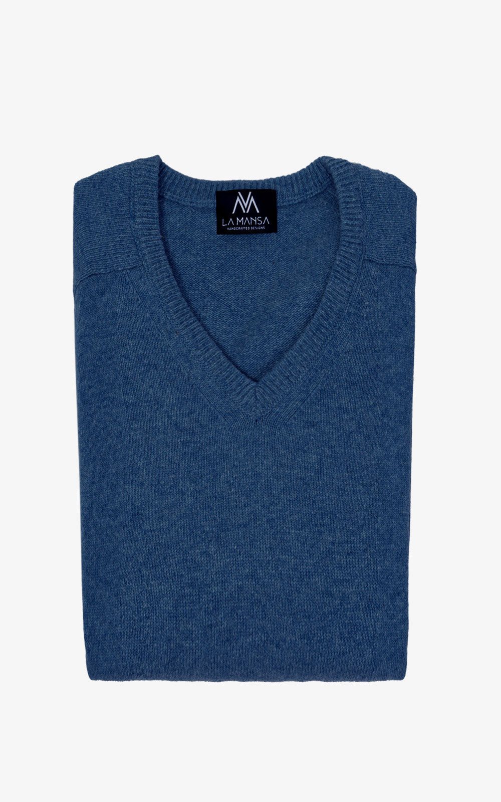 CAMEL V-NECK SWEATER