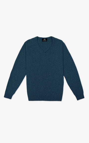 JERSEY DE PICO AZUL PETRÓLEO