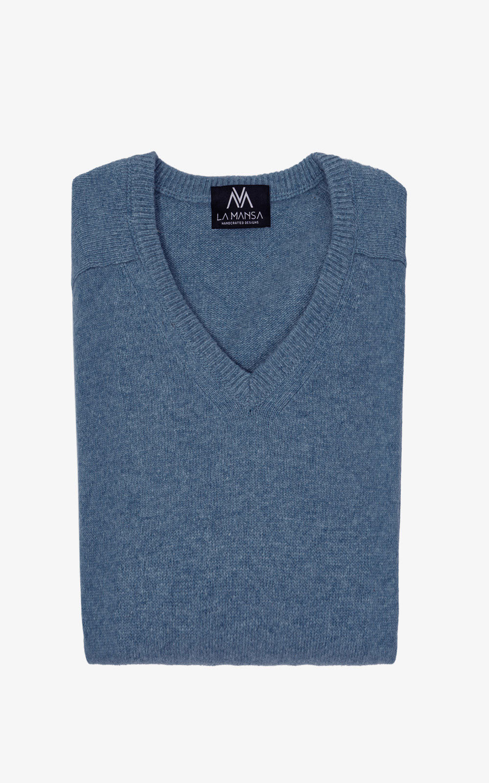 JERSEY DE PICO GRIS AZULADO