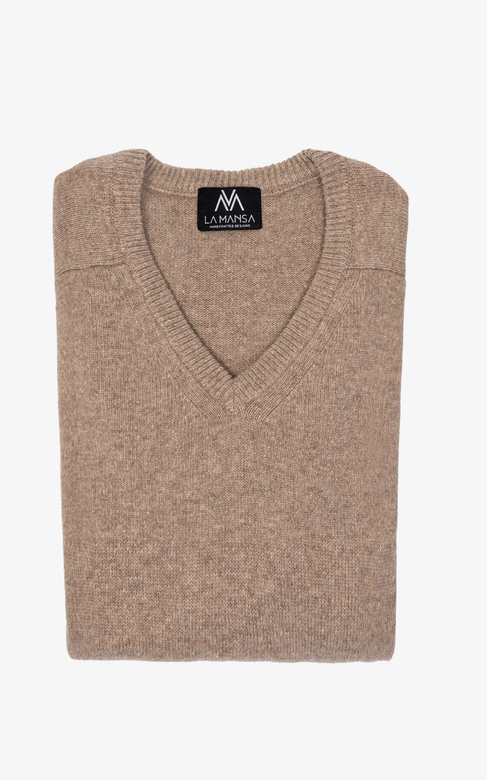 JERSEY DE PICO BEIGE TOSTADO