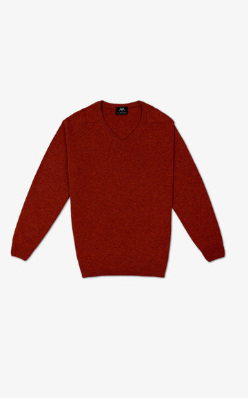 JERSEY DE PICO TERRACOTA