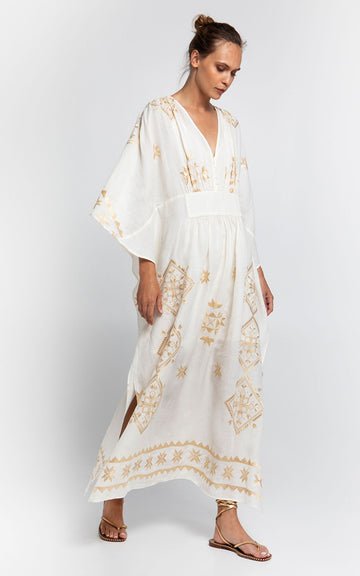 KAFTAN LEFKADA NATURAL GOLD