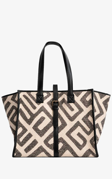 BOLSO MALONE GRIS SIMBOLO