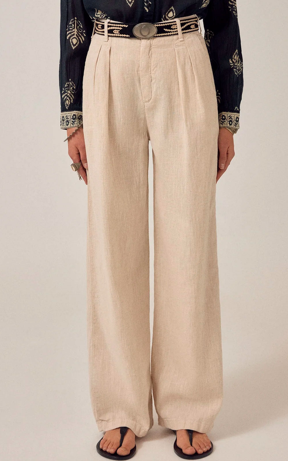 NAVY RUSTIC SAND PANTS