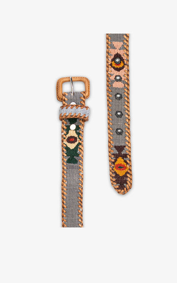Navy Blue Mayan Belt