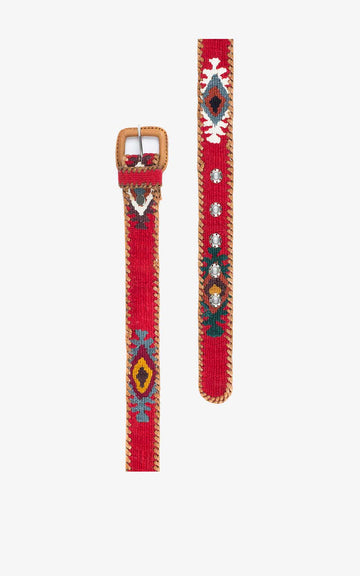 Red Mayan Belt