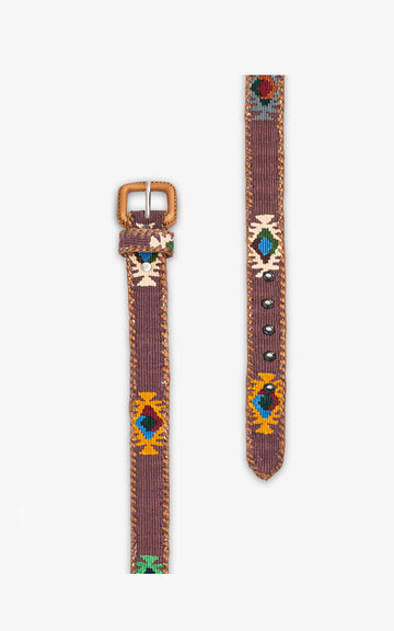 Navy Blue Mayan Belt