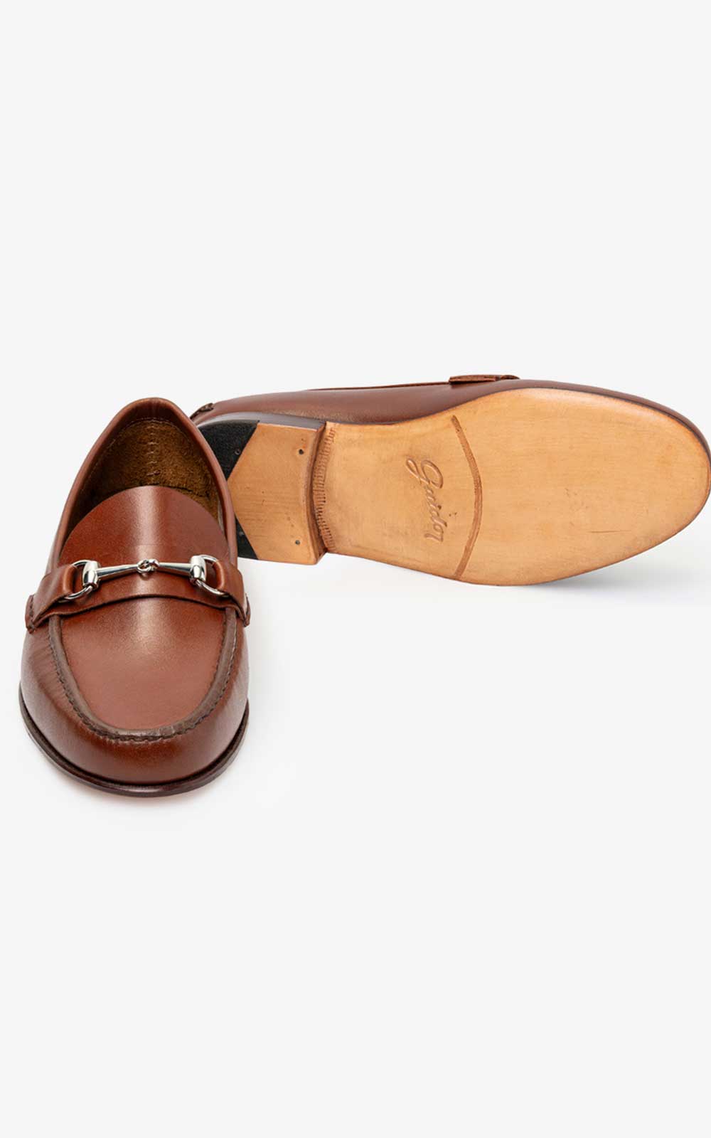 MOCASINES GUIDO BOCADO MARRON