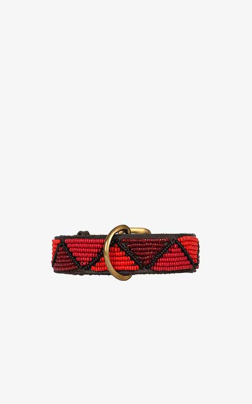 Mombassa Red Dog Collar