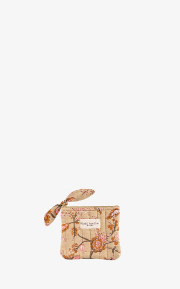 Monedero Nesta Beige - Bindi Atelier