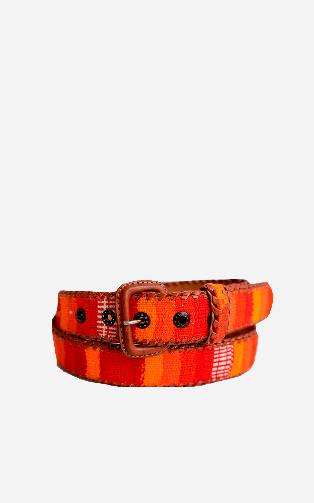 Cinturón Etnico Naranja Cebra