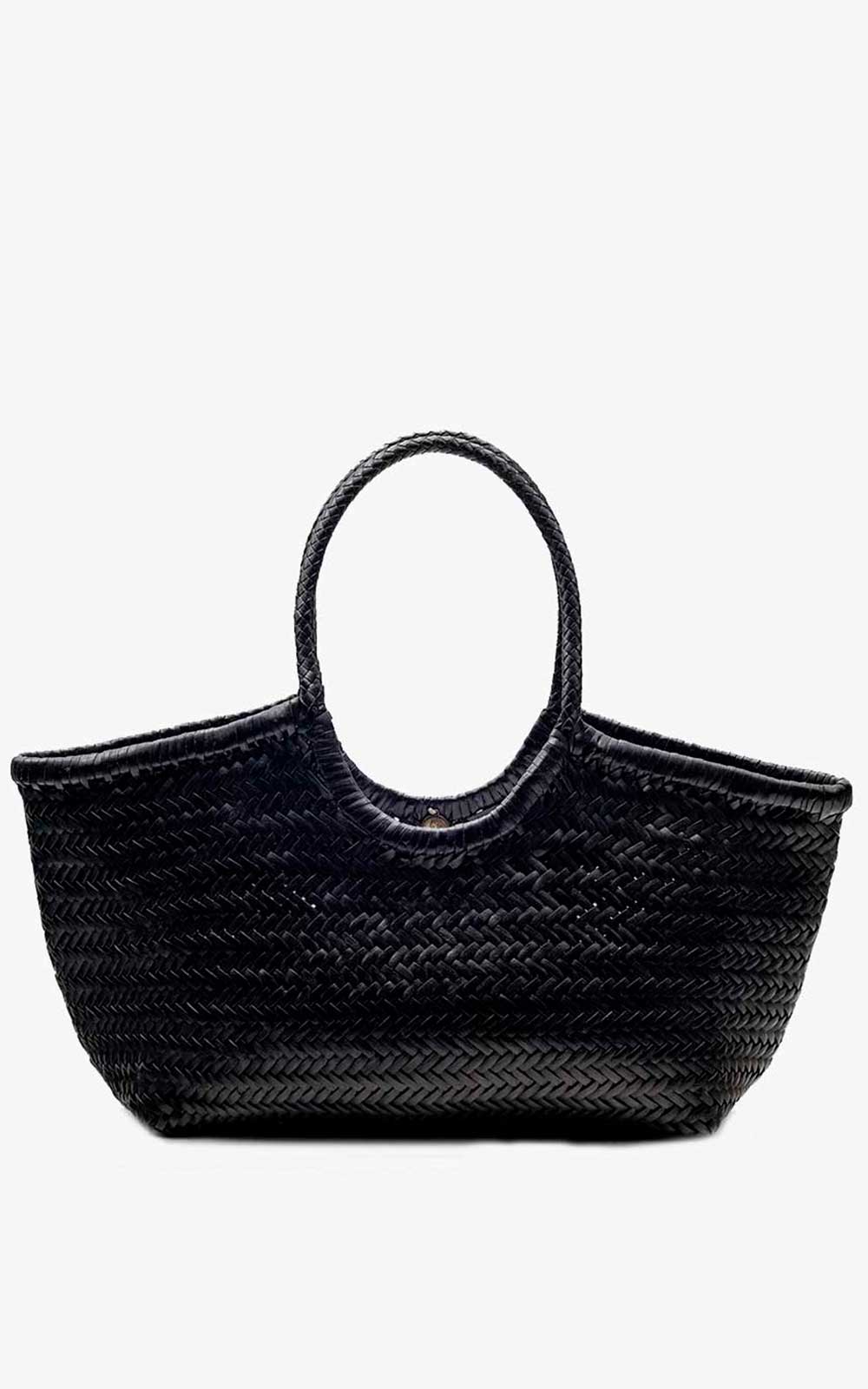 BOLSO NANTUCKET BIG BASKET BLACK