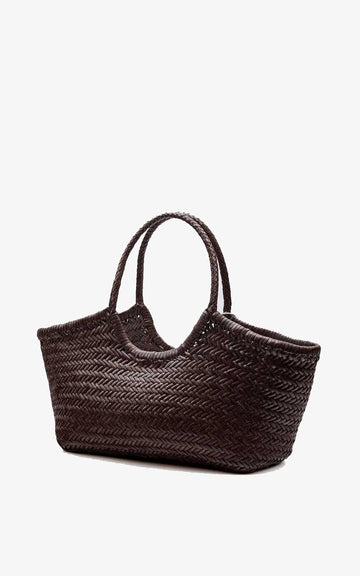 BOLSO NANTUCKET BIG BASKET CHOCOLATE