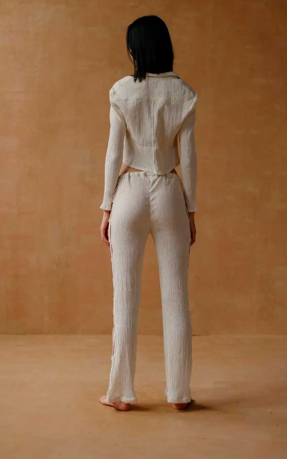 PANTALÓN ANOKHI MACRAME NATURAL