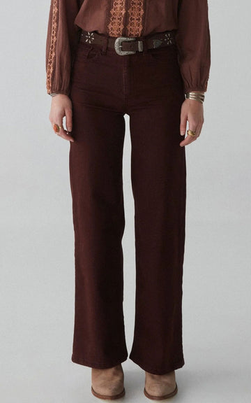 PAULA BRICK BROWN PANTS