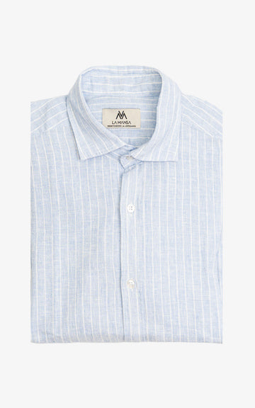 Striped Linen Blend T-shirt