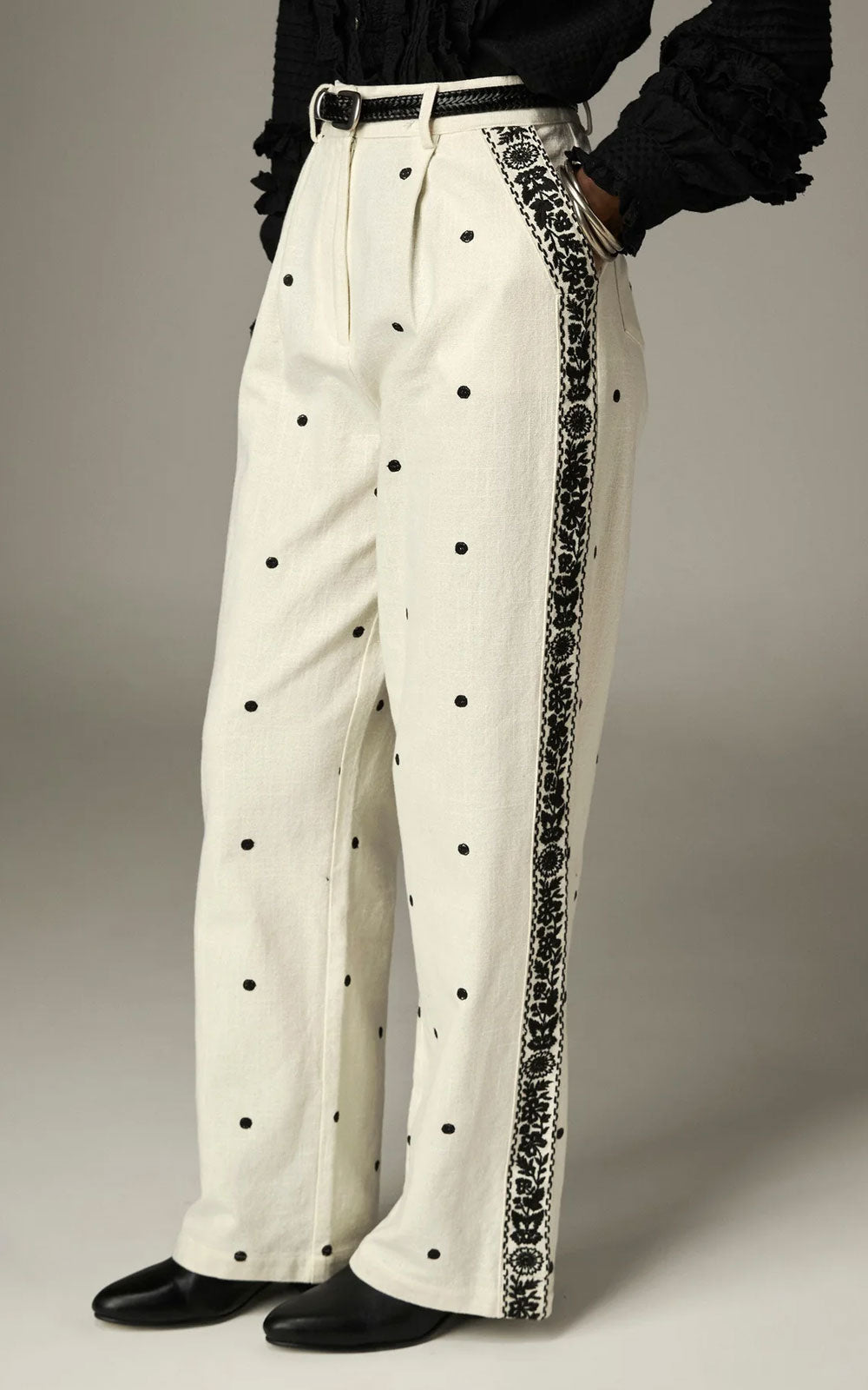 TROUSERS AMBROS ANIS