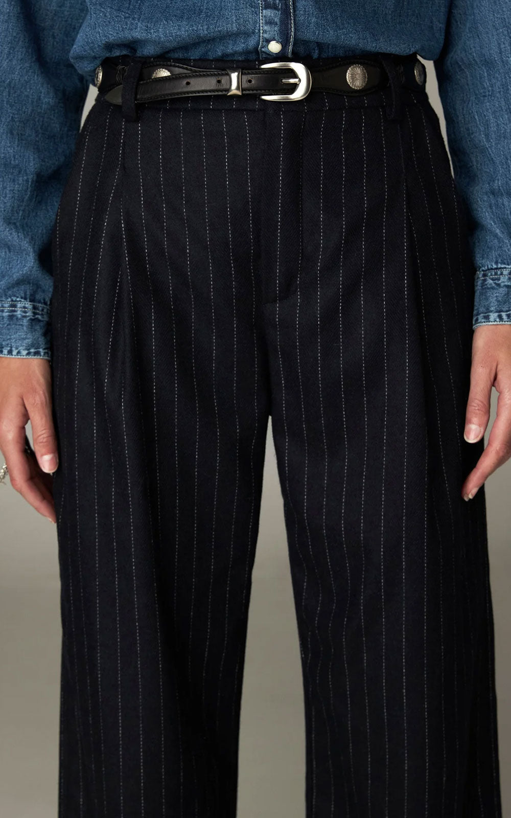 HALLIE BLUE TROUSERS