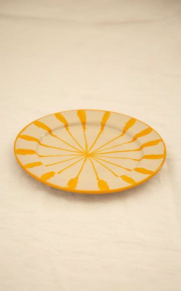 YELLOW INDIVIDUAL PLATE