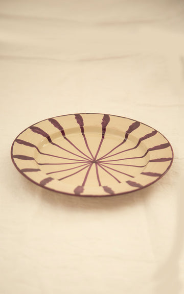 PURPLE INDIVIDUAL PLATE