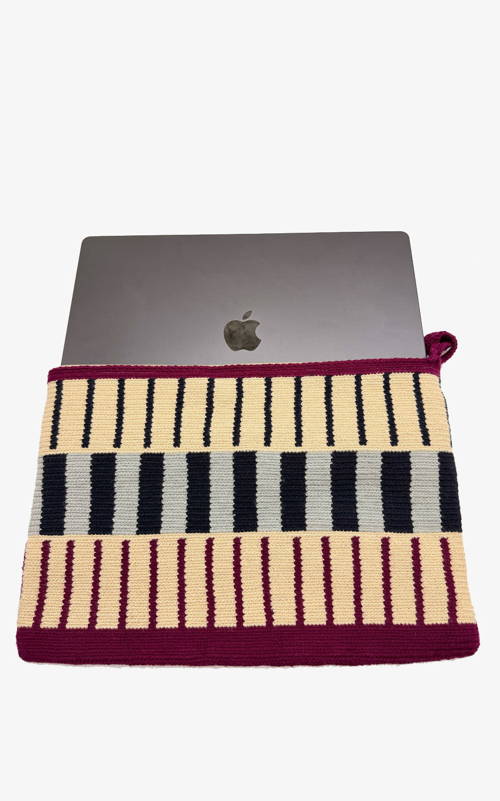 FUNDA WAYUU LAPTOP 16"  TINTO MARINO CEBRA