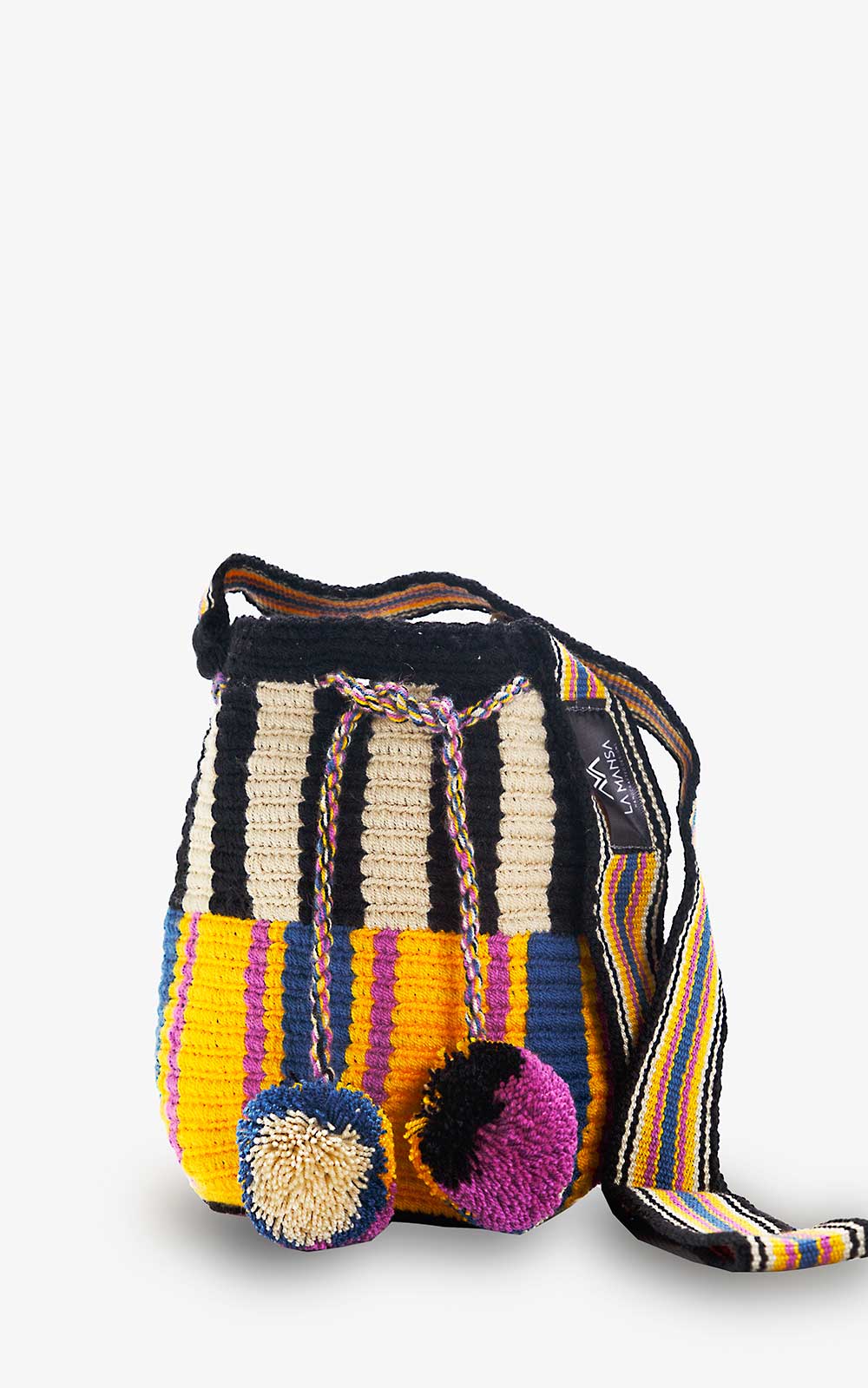 WAYUU LARGE MUSTARD STRIPES