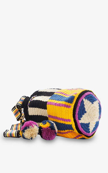 WAYUU LARGE MUSTARD STRIPES