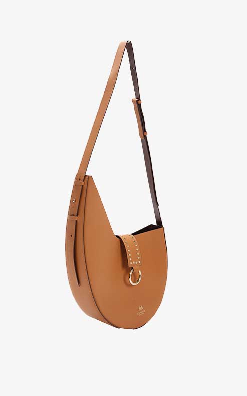 BOLSO MOONLIGHT SUELA CHOCOLATE