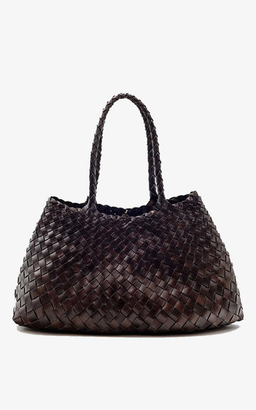 BOLSO NANTUCKET BIG BASKET CHOCOLATE