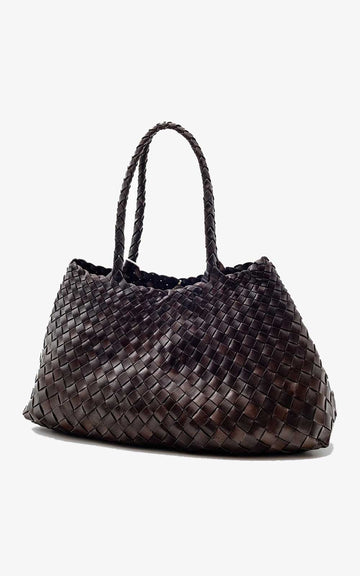 BOLSO NANTUCKET BIG BASKET CHOCOLATE