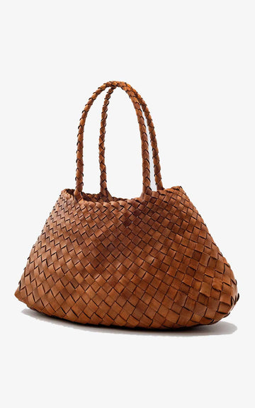 BOLSO NANTUCKET BIG BASKET CHOCOLATE