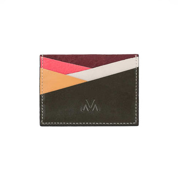 Tricolor chocolate card holder
