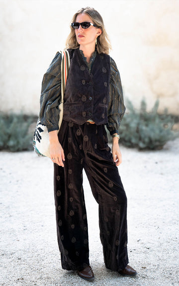 PACO MACCHIATO TROUSERS