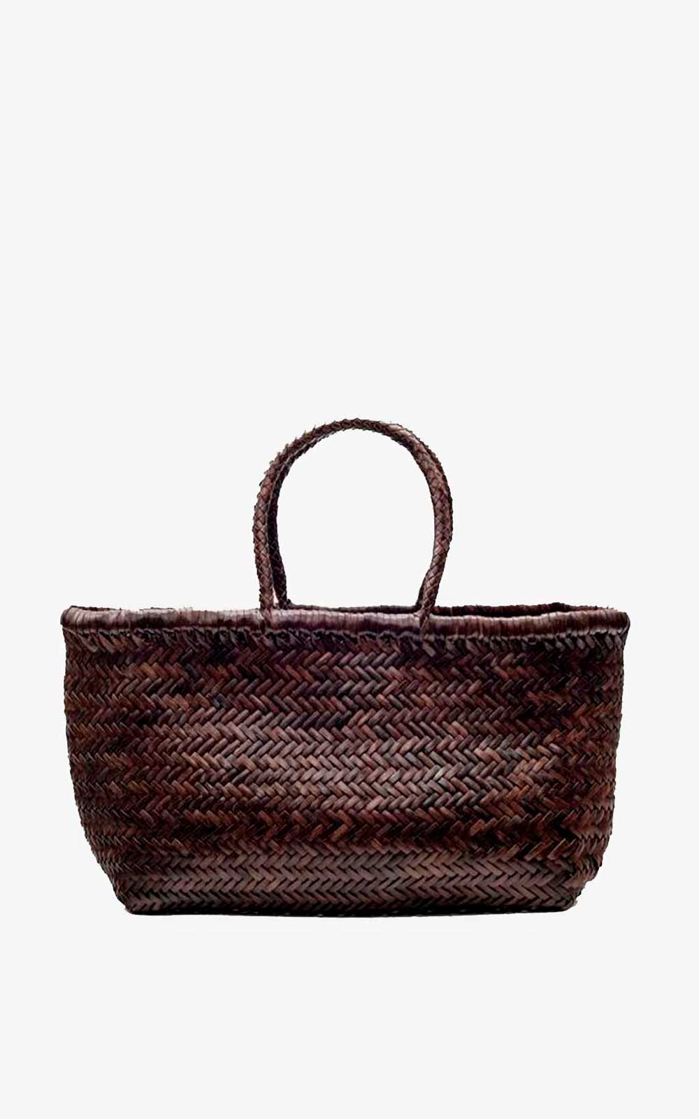 BAMBOO TRIPLE JUMP SMALL BURGUNDY BAG