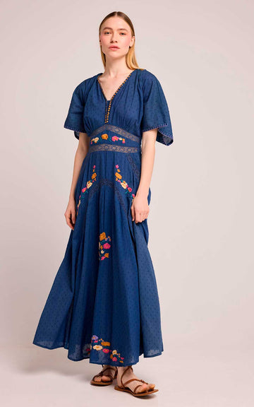 VESTIDO WIWI NAVY