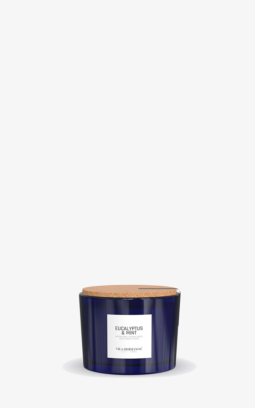 APOTHECARY CANDLE 150 GR COBALT BLUE