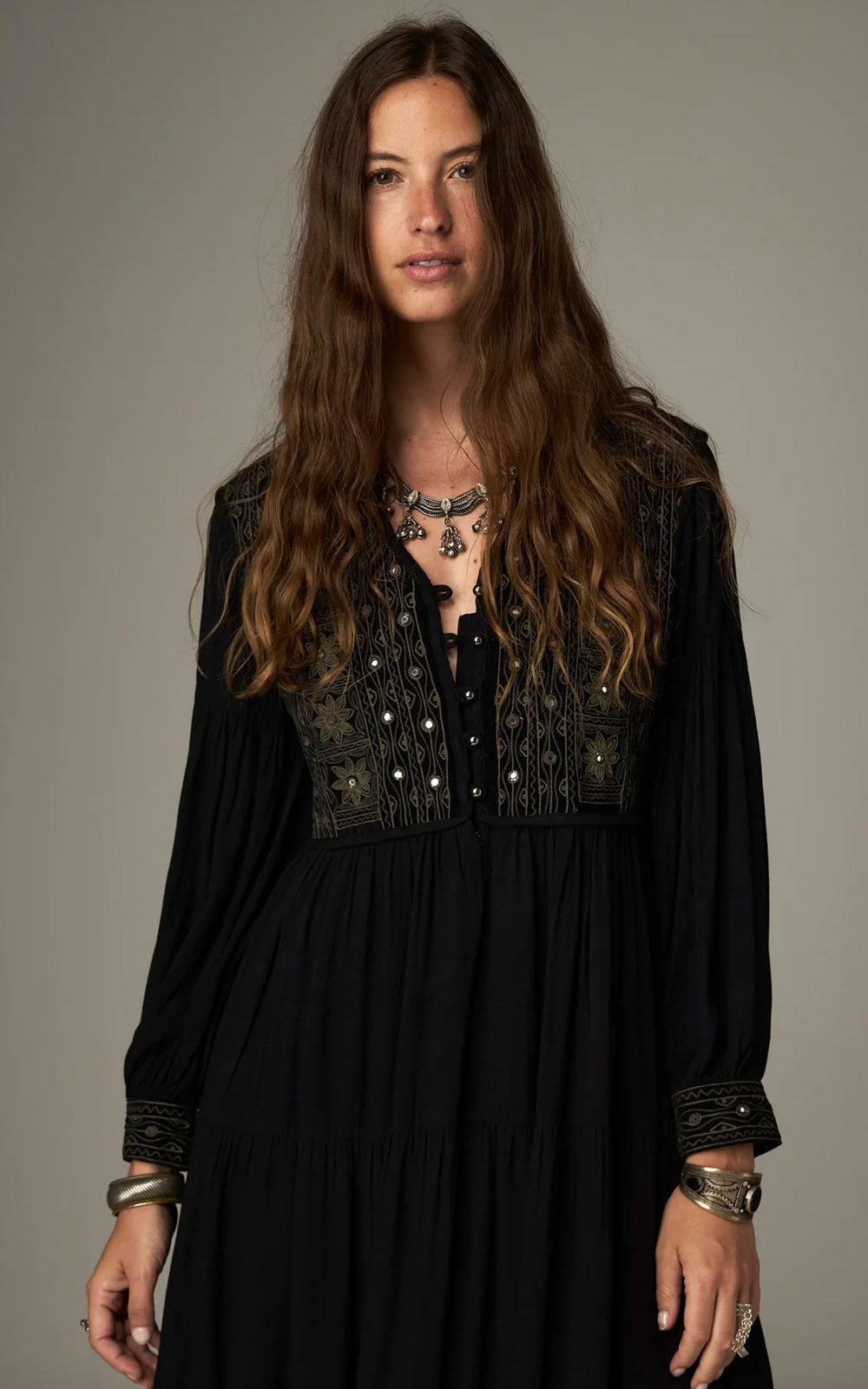 EMILIA ONYX DRESS
