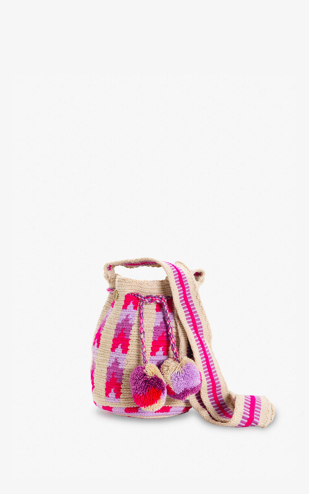 LILAC ZIGZAG SMALL WAYUU BAG