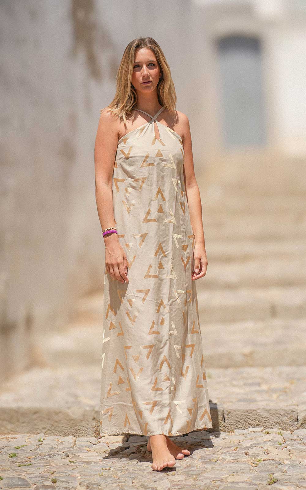 VESTIDO AFRODITA BEIGE