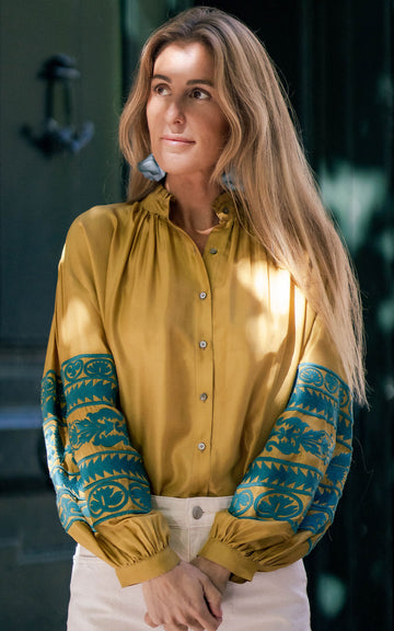BLOSSOM EVANGELINA YELLOW GREEN