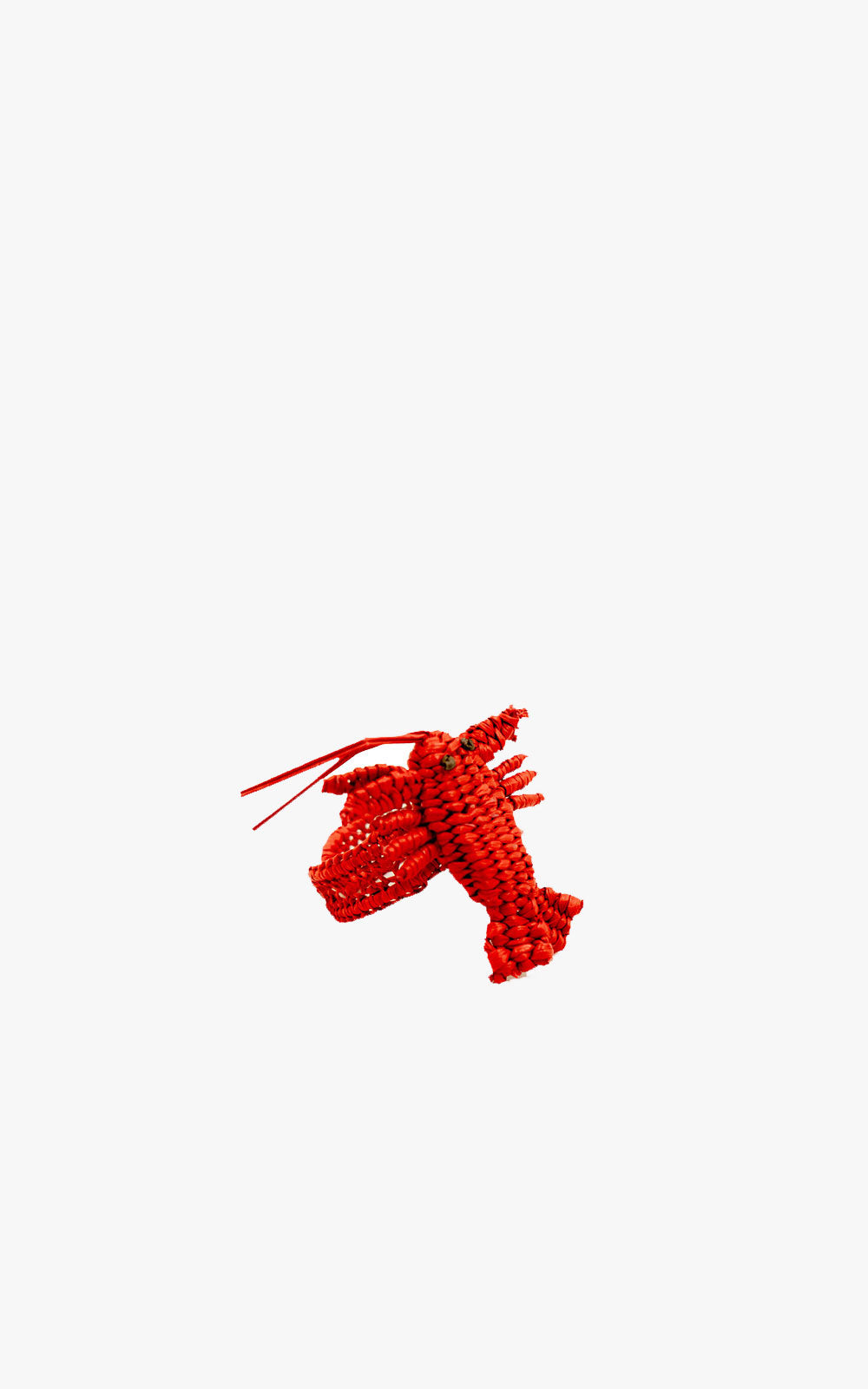 Red Medallion Earring